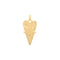 INTERSTELLAR LOVE PENDANT GOLD